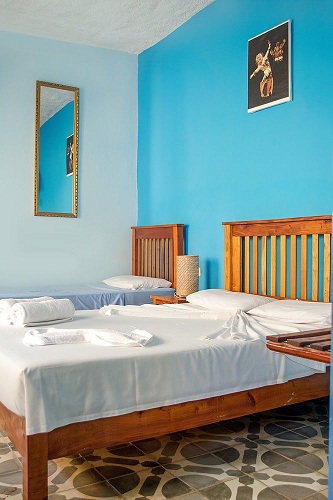 'Habitacion 1' Casas particulares are an alternative to hotels in Cuba.